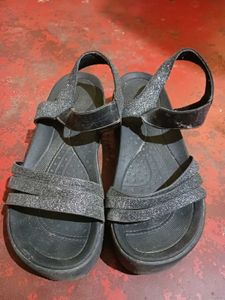 Platform Sandals - Black - Size [UK 3]