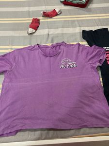 Navy &#39;Run Fast&#39; Tee