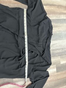 Elegant Black Layered Top