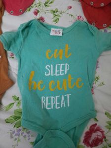 7 Onesies Combo 0 To 3 Months