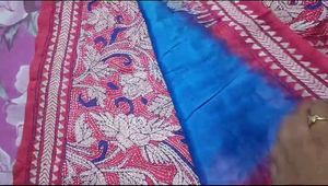 Gachi Tussar Silk Heavywork Saree