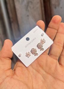 Premium Silver Finish Earrings