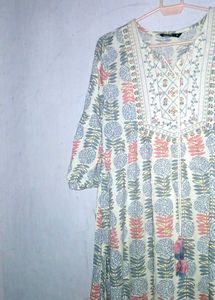 Floral Print Tunic Dress