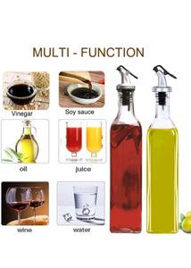 Glass Oil Dispenser Combo Of Two-New With Tag