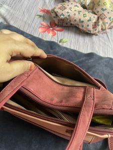 Caprese Pink Satchel