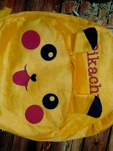 Yellow Pikachu Baby Bag