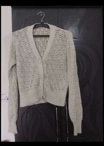 Green Winter Cozy Cardigan