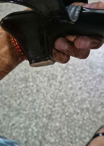 Black Color Heels Sandal Size 6