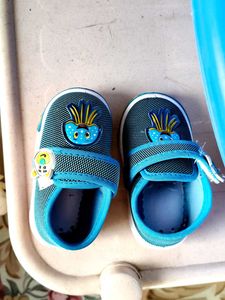 Cute Baby Blue Shoes