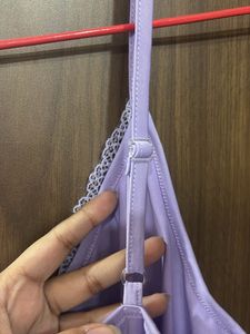 Lace Trim Cami night dress