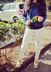 White Straight Leg Pants