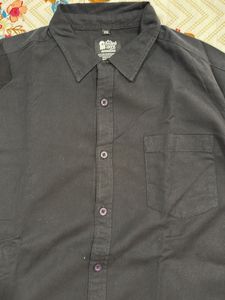 Men's Black Long Sleeve Shirt