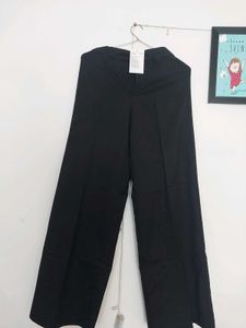 H&M Black Wide Leg Trousers