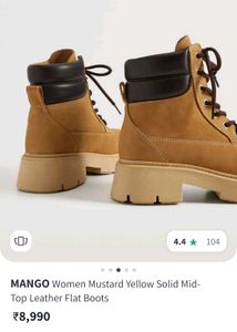 MANGO Flat Boots