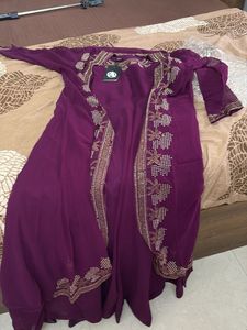 gown with shrug