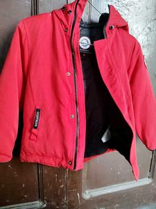 solid Red jeket