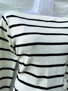 Striped Long Sleeve Top