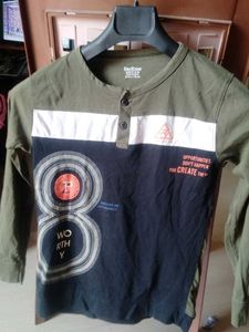 Redbee Graphic Print Long Sleeve Tee