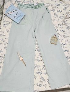 H&M Pleat Detailed Flared Joggers