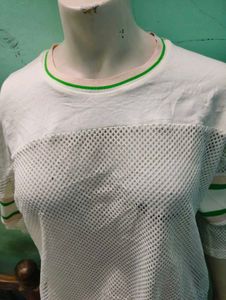 Oversized Mesh Tshirt