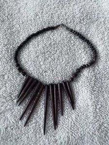 Trendy Wooden Beaded Necklace