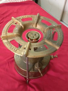 Vintage Bharat Brass Stove 1960s
