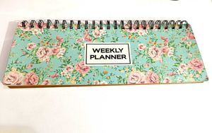 Nourish Pretty Floral Weekly Planner