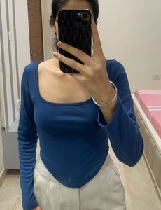 Blue Sexy Top