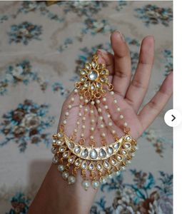 Kundan jhoomar / Maang tikka