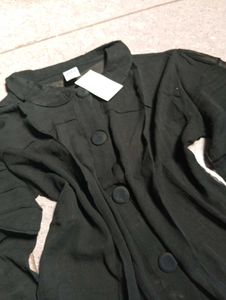 Vero Moda Black Shirt Look Top