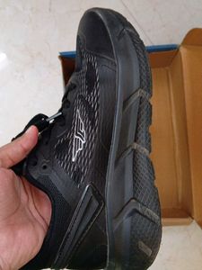 Black Sport Shoes By Red Tape