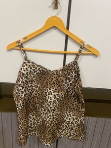 Leopard Print Cami Top