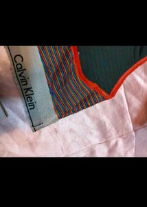 Calvin Klein Striped Lingerie Set