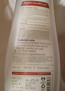 Plum Vanilla Caramello Lotion 400ml