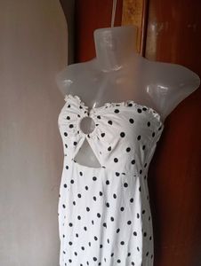 Polka Dot Midi Dress