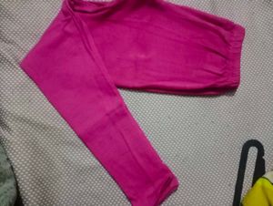 Pink Stretch Leggings from Ghunghat fashion