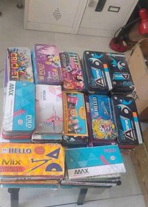 Vintage Pencil Boxes - 50 Pcs Lot