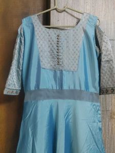 Beautiful  Blue Colour Gown