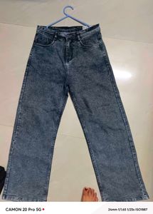 Wide Leg Denim Jeans Only Cash Allow