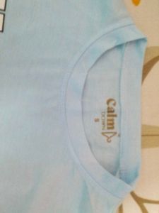 Baby Blue Colour Oversized T-shirt