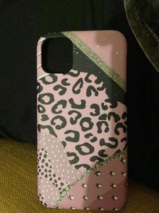 Lavender Leopard Print Phone Cover For Iphone 11