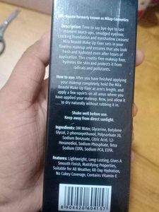 Mila Beaute Makeup Fixer