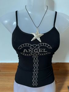 Y2K Chanel Inspired Beaded Cami ❤️❤️