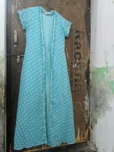 Night Gown Set Short And Full Shrug