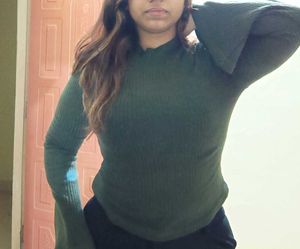 Olive Green Knit Top