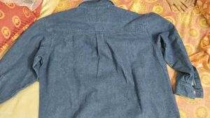 Denim Button-Down Shirt