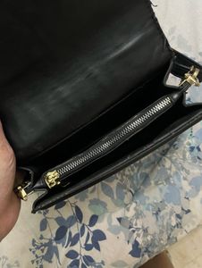 Black Quilted Crossbody Bag