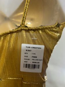 Elegant Gold Maxi Dress