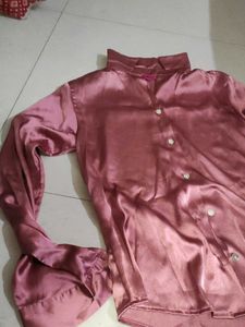 Satin Rose Blouse