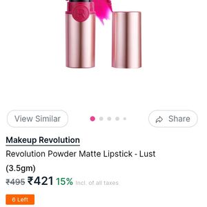 Makeup Revolution Powder Matte Lipstick